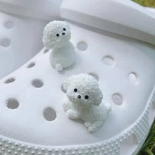 3D Cute Mini Puppy Crocs Accessory