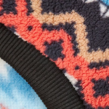 Retro Striped Plush Dog Winter Sweater