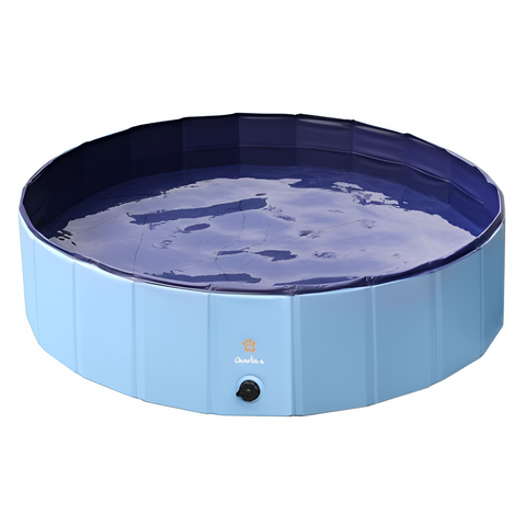 Charlie's Portable Dog Pool Blue (medium)