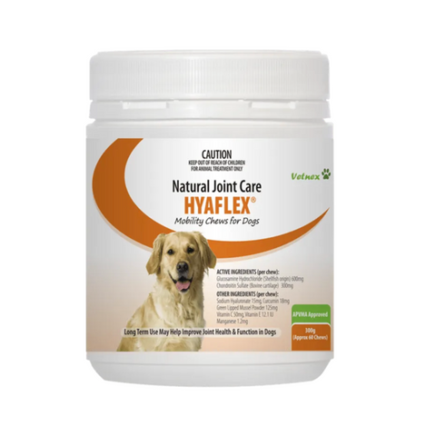 Vetnex Hyaflex Mobility Chew For Dogs (60 Chews)