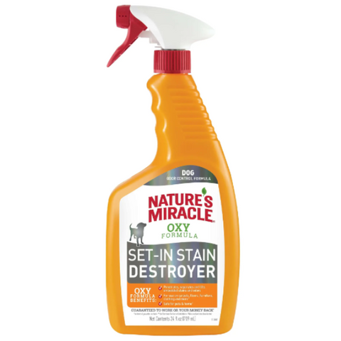 Nature's Miracle Oxy Formula Set In Stain Destroyer For Dogs