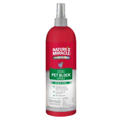 Nature's Miracle Advance Platinum Dog Pet Block Spray