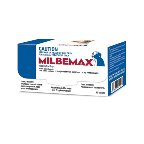 milbemax tablets for dogs