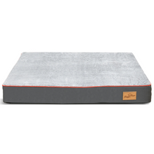 Large Gray Orthopedic Dog Bed