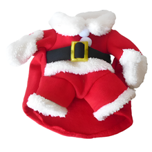 Winter Christmas Santa Outfit for Pets