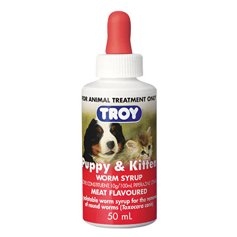 Troy Puppy and Kitten Worming Syrup