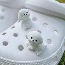white puppy crocs jibbitz
