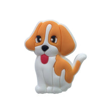 adorable pet jibbitz on a white background