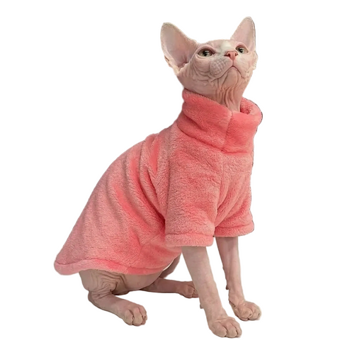 Winter Hairless Cat Sweater & Warm Clothes