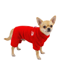 Winter Pet Jumpsuit Coat with Zipper