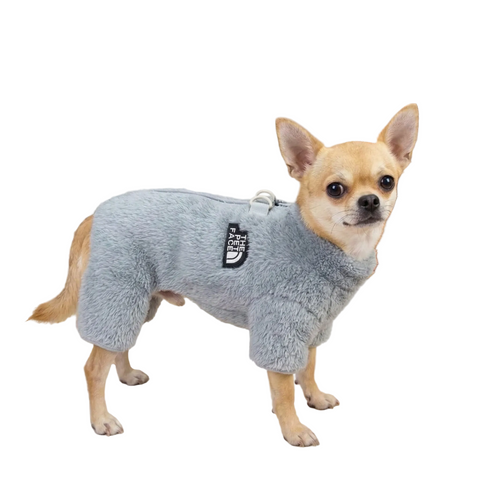 Winter Pet Jumpsuit Coat with Zipper