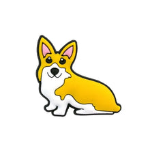 yellow dog crocs charm
