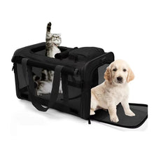 Durable Airline Approved Pet Carrier in Black