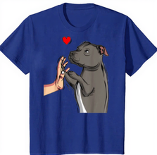 Love Dog Mom Graphic Men Casual T-shirts