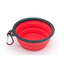 2-in-1 Pet Food & Water Container in Red