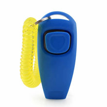 2 In 1 Pet Training Clicker in Blue
