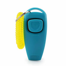 2 In 1 Pet Training Clicker in Light Blue