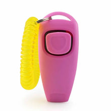 2 In 1 Pet Training Clicker in Pink