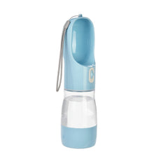 2-in-1 Pet Water Bottle and Food Dispenser
