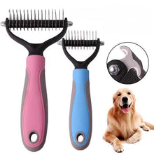 Alternate view of the 2 Sided Pet Deshedding Brush