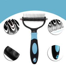 2-Sided Pet Deshedding Dematting Comb, product photo 6 of 9