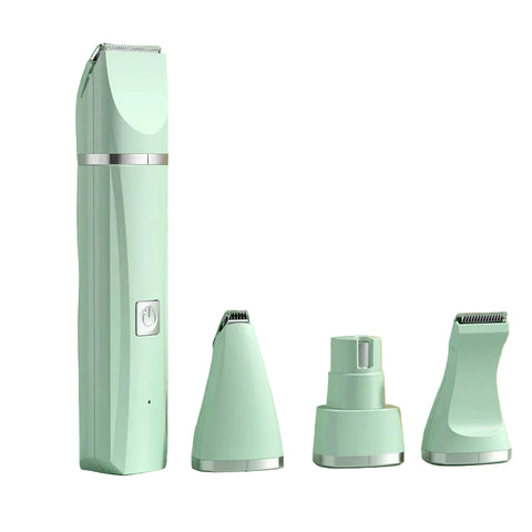 4-in-1 Multi-functional Dog Clippers in 4 in 1 Green