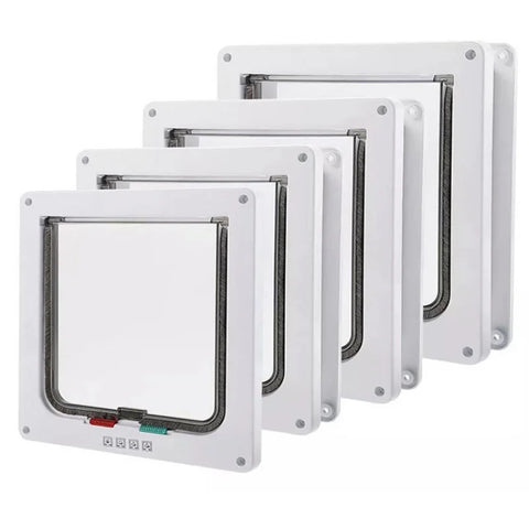 4-Way Locking Pet Flap Door