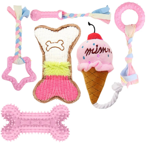 6-Piece Chew Toy Set