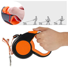 8M Retractable Dog Lead with Reflective Tape, product photo 4 of 4