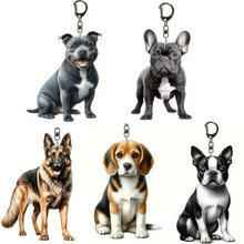 Acrylic Inspired Dog Pendant Keychain, product photo 10 of 10