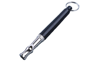 Adjustable Anti Bark Dog Whistle in Black