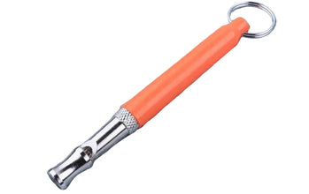 Adjustable Anti Bark Dog Whistle in Orange