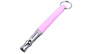 Adjustable Anti Bark Dog Whistle in Pink