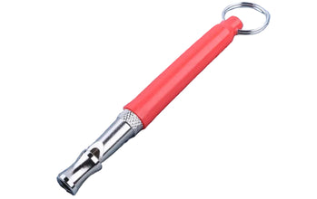 Adjustable Anti Bark Dog Whistle in Red