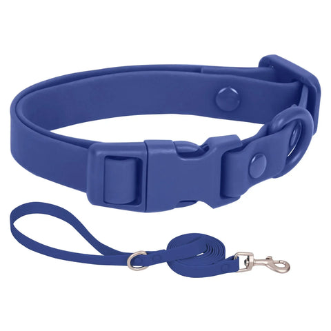 Adjustable Collar for Dogs and Cats in Dark blue