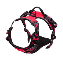 Adjustable Dog Harness Vest in Red