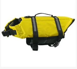 Adjustable Dog Life Jacket in Yellow