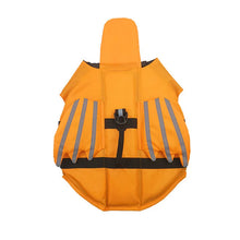 Adjustable Life Jacket for Dogs in Orange