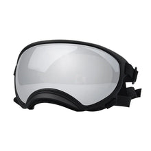 Adjustable Strap Dog Pet Glasses in Black Sliver