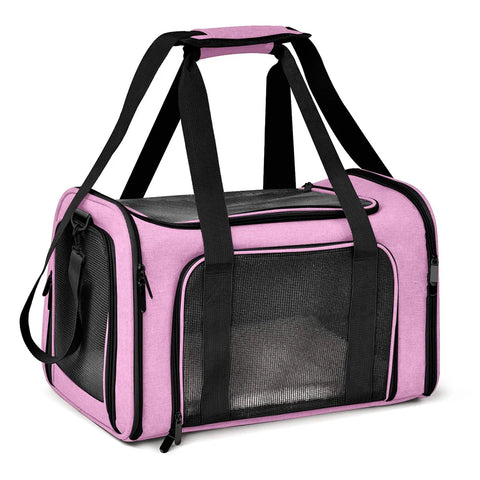 Airline Approved Pet Carrier in Pink