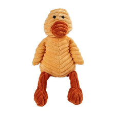 Animal Inspired Plush Dog Toys in Duck
