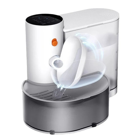 Automatic Cat Water Fountain Dispenser in White