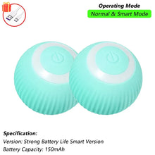 Automatic Rolling Ball with Tail in 2 Blue Smart