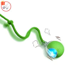 Automatic Rolling Ball with Tail in Green Tail Ball