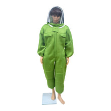Bee Keeper Full Body Protective Suit in Fencing Hat Green