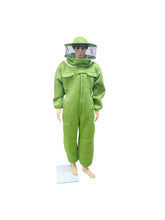Bee Keeper Full Body Protective Suit in Round Hat Green