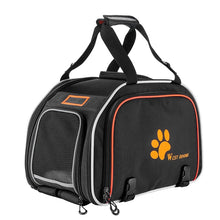 Bicycle Pet Saddle Bag in Black