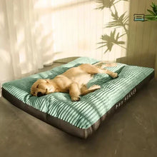 Big Mat Corduroy Pad for Dogs in Green