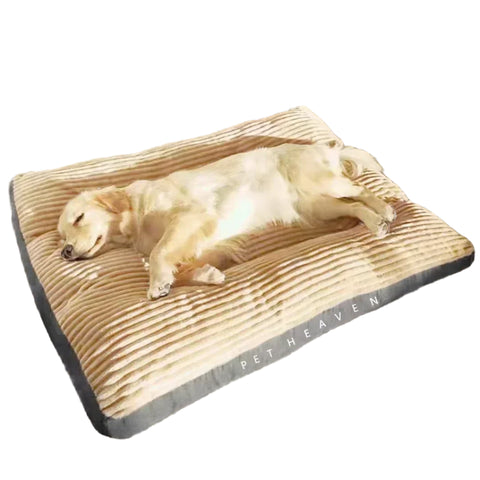Big Mat Corduroy Pad for Dogs in Khaki