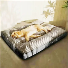 Big Mat Corduroy Pad for Dogs in Light Grey